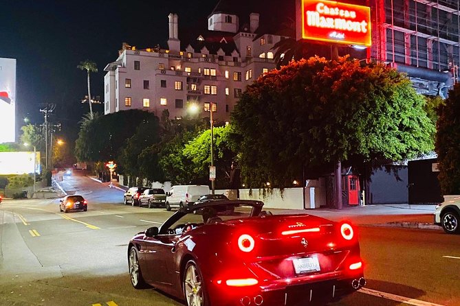 1-Hour Driving Tour from Hollywood to Beverly Hills in a Ferrari - Cruising Rodeo Drive in a Ferrari