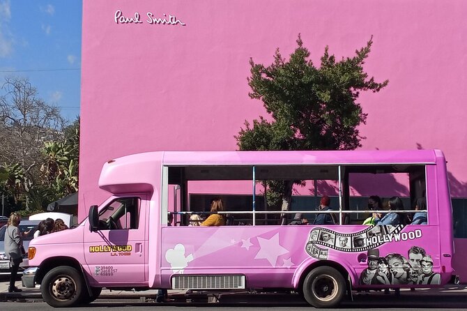 2-Hour Hollywood Bus Tour - The Hollywood sign: famous, dramatic, and sometimes distant