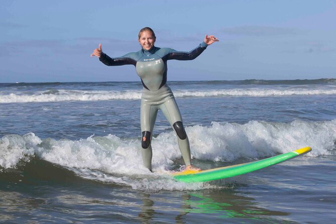 2 Hour Private Group Surf Lessons in Hermosa Beach - Moving from practice to the water