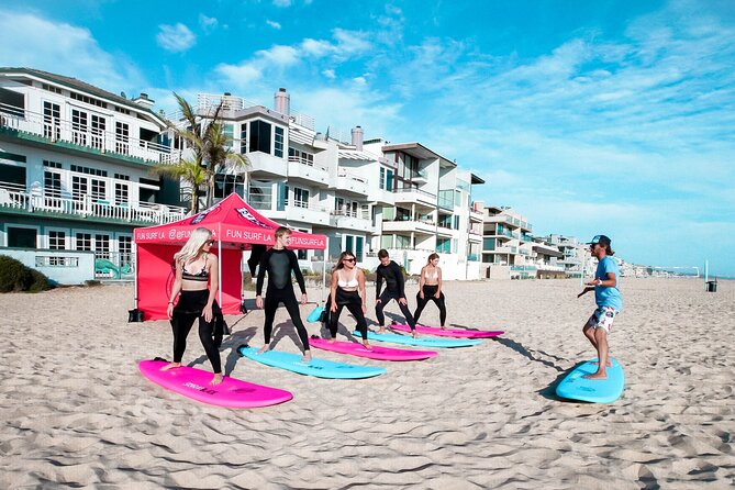 2-Hour Private Surfing Lesson in Venice Beach - Moving from practice to the water