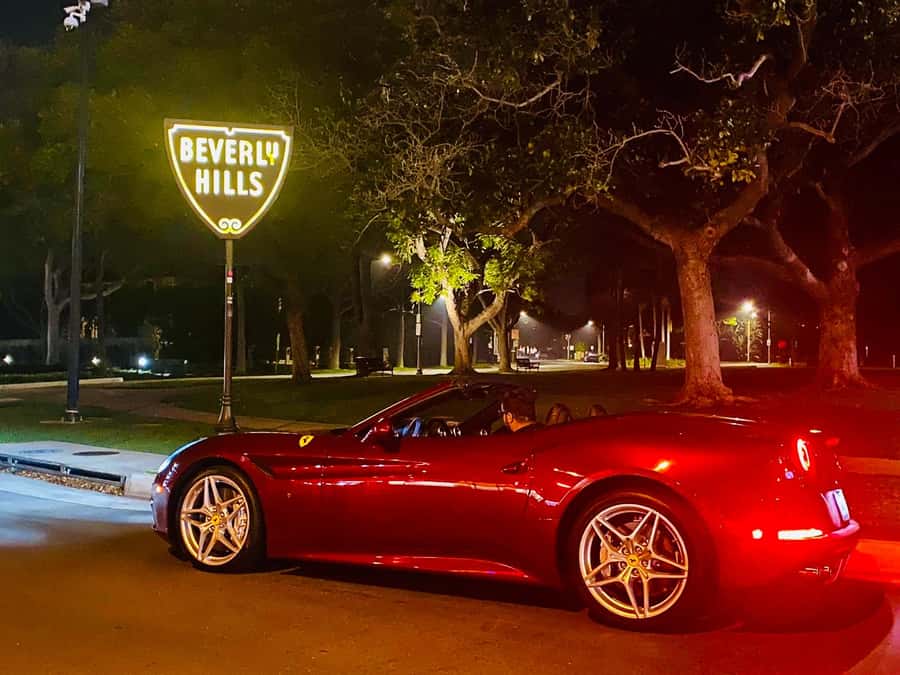 20 Min Ferrari tour in Hollywood (Drive or Be driven) - Starting beside Hollywood and Highland