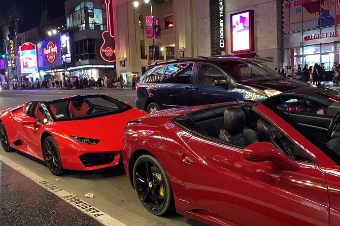 20-Minute Tour: Hollywood Blvd to Sunset Blvd in a Ferrari - Who will enjoy this most