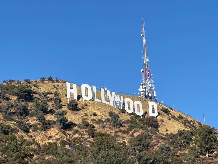 3.5-hour private tour of Hollywood and Beverly Hills in an SUV - Key points to know before booking