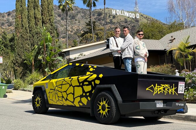 50-Minute Driving Tour: Explore Hollywood in a Cybertruck - Key points to know before booking