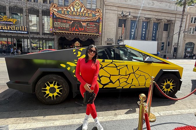 50-Minute Driving Tour: Explore Hollywood in a Cybertruck - Passing the Hollywood Wax Museum