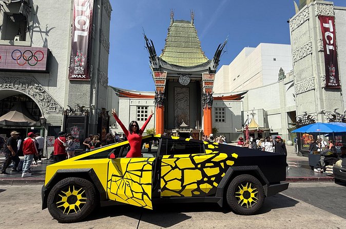 50-Minute Driving Tour: Explore Hollywood in a Cybertruck - Driving or riding as a passenger