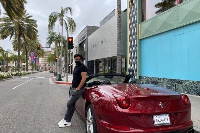 50-Minute Driving Tour: Explore Hollywood Sign in a Ferrari - Mulholland Drive in a few scenic minutes