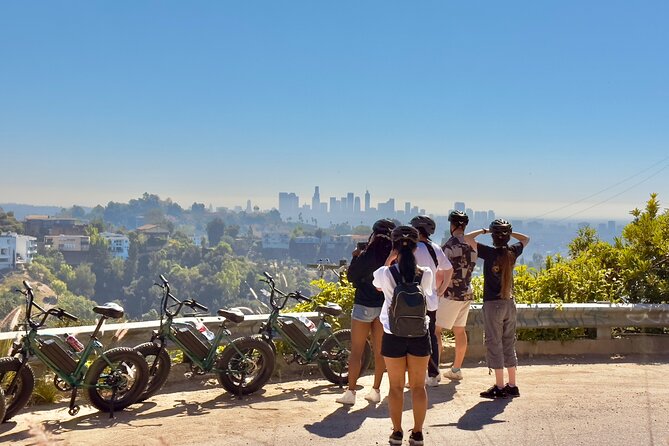 Beverly Hills: Scott E-Bike Tours Hollywood LA Private Tour - Getting a clear Hollywood Sign view