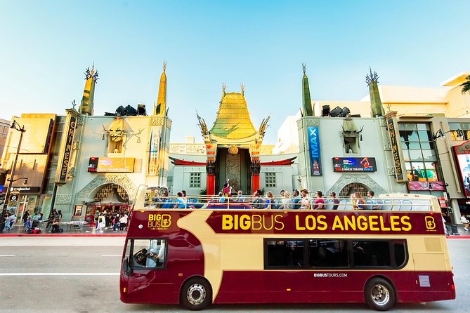 Big Bus Los Angeles: Hop-on Hop-off Sightseeing Tour - The Hollywood loop, from Chinese Theatre to Paramount