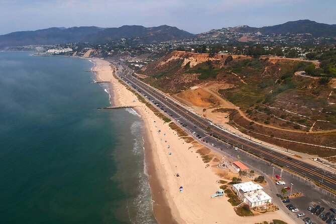 California Beach Towns and Celebrity Homes Private Flexible Tour - Corona del Mar connects beach scenery with old Hollywood
