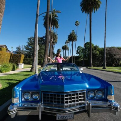 Discover LA in a 1973 Cadillac Eldorado convertible