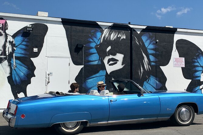 Discover LA in a Classic Cadillac Eldorado - The Hollywood Sign from the hills