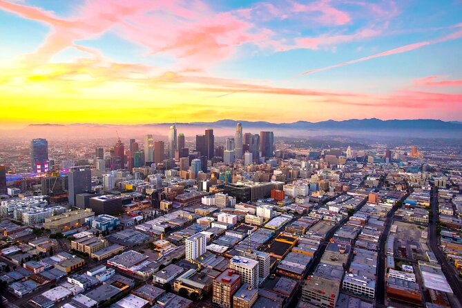 Downtown LA Lights: Your Private Sunset and Night Helicopter Tour - Starting at Long Beach’s Airflite Way