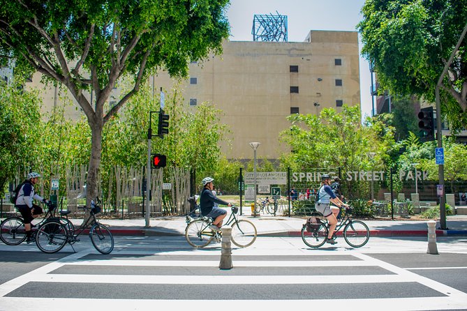 Downtown Los Angeles Bike Tour - Calle Olvera and Union Station