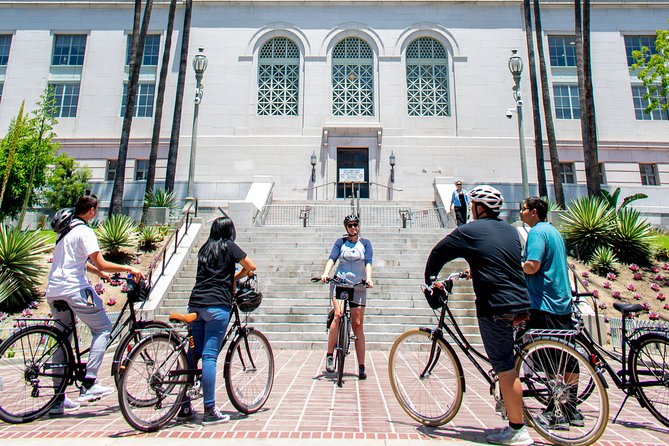 Downtown Los Angeles Bike Tour - Broadway theaters, The Broad, and the Cecil Hotel
