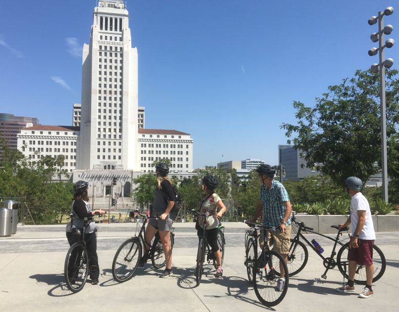 Downtown Los Angeles Bike Tour: Top 10 DTLA - A real break on Olvera Street
