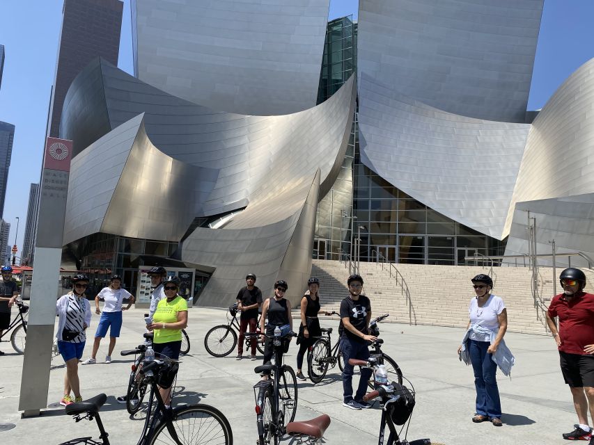 Downtown Los Angeles Bike Tour: Top 10 DTLA - Union Station and the route through Grand Park