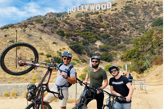 Famous Hollywood Sign Electric Mountain Bike Tour - Riding into the Hollywood Hills