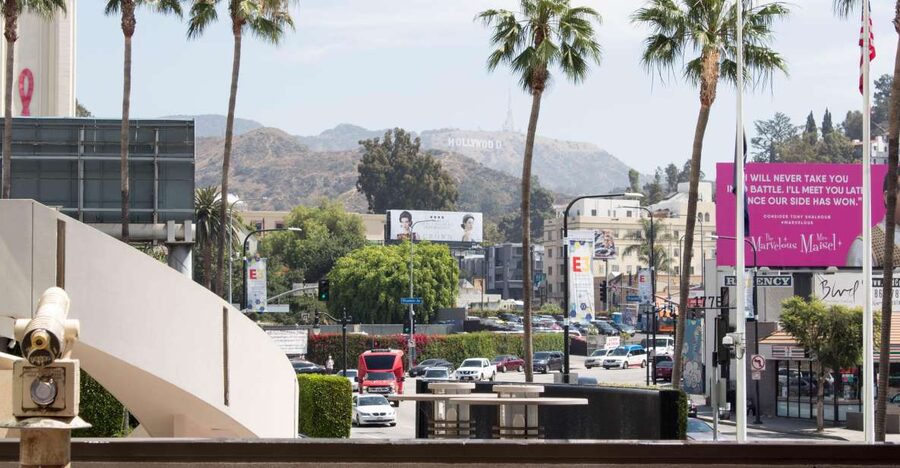 From Anaheim: LA Highlights Sightseeing Tour - Hollywood Sign and Griffith Observatory