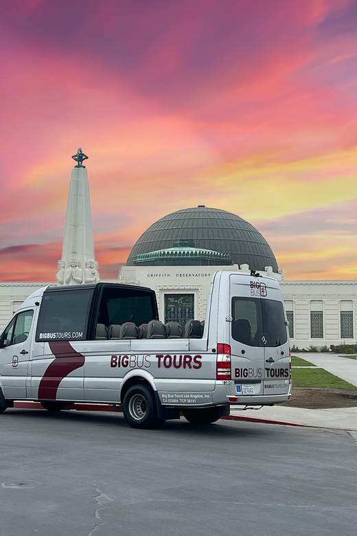 From Los Angeles: Griffith Observatory Open-top Sunset Tour - Arriving at Griffith Observatory