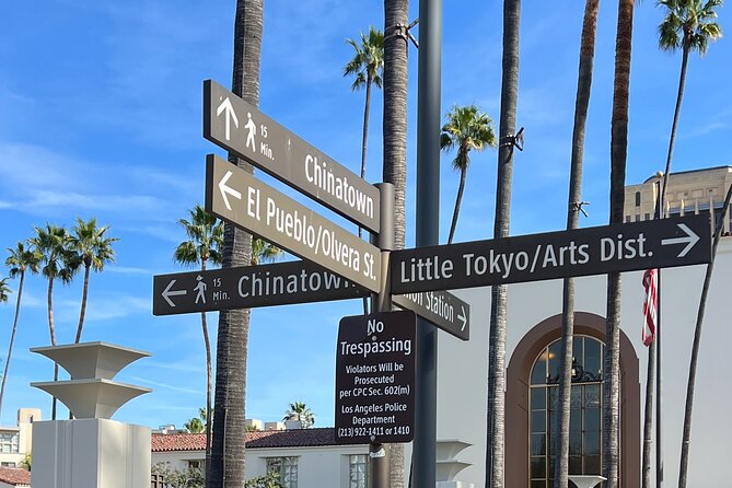 Gourmet Downtown LA Walking Food Tour with Delicious Dish Tours - City Hall and the Bradbury Building add visual breaks