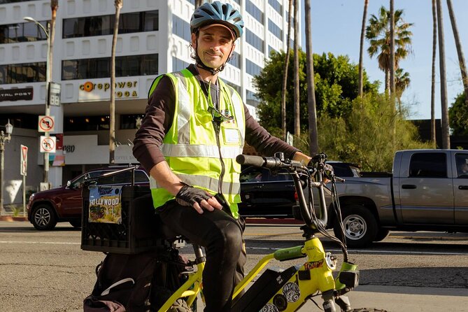 Griffith Observatory: Scott E-Bike Tours LA Private Tour - Movie theaters, awards, and late-night television