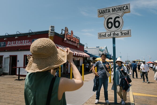 Half Day Best of Los Angeles Tour from Santa Monica - Forty-five minutes on the Hollywood Walk of Fame