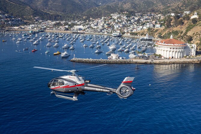 Helicopter Transfer: Long Beach to Catalina Island - What your $205.67 covers