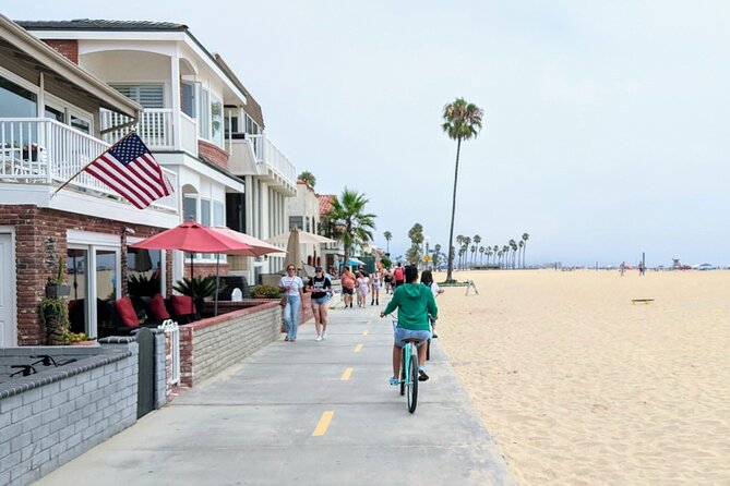 Hike and Bike through Orange County - Newport Beach by Beach Cruiser