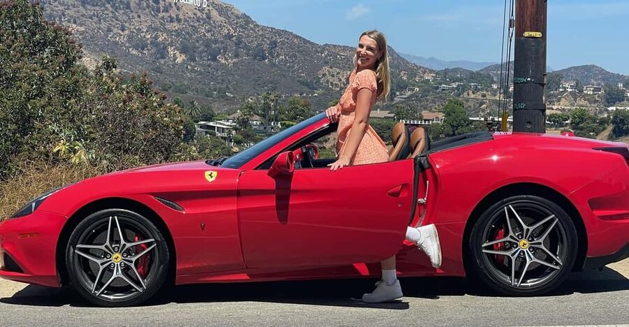 Hollywood: 30 min Hollywood Sign Ferrari Tour - Starting beside Hollywood Boulevard