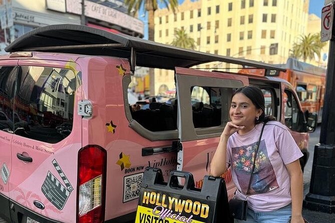 Hollywood, Beverly Hills & Celebrity Homes by Open Air Bus - Starting at the Walk of Fame on Hollywood Boulevard