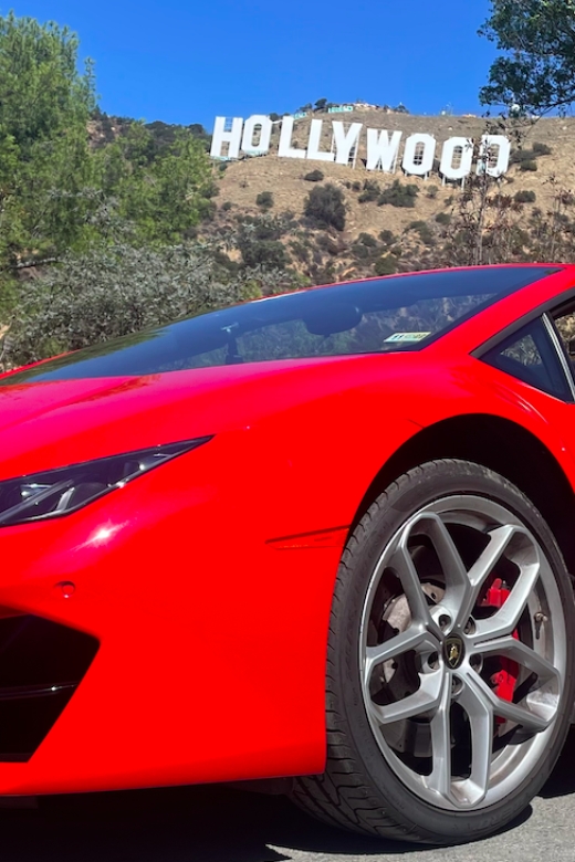 Hollywood Sign 30 Min Lamborghini tour (Drive or Be driven) - What 30 Minutes Really Gives You