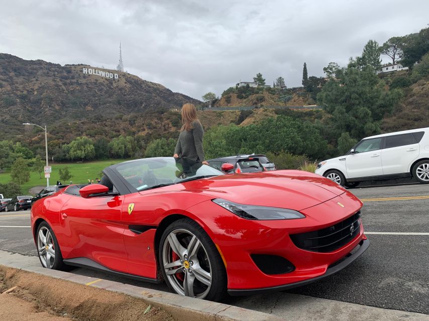Hollywood Sign 50 Min Ferrari tour (drive or be driven) - Guide style, languages, and the tipping question