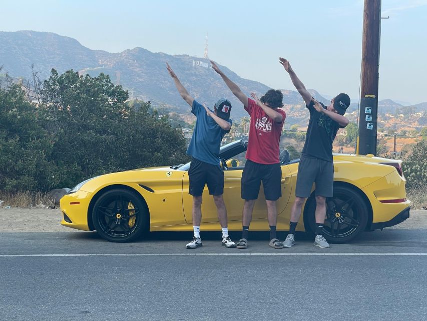 Hollywood Sign 50 Min Ferrari tour (drive or be driven) - Is $179 good value?