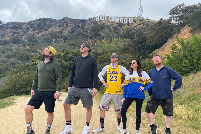 Hollywood Sign Express Tour with Comedians and Their Dogs - The walk to the front viewpoint