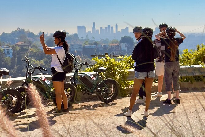 Hollywood Sign: Scott E-Bike Tours Los Angeles Private Tour - Reaching the Hollywood Sign