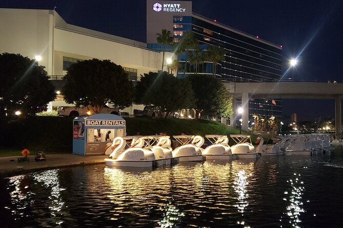 Illuminated Swan Boat Night Ride on Rainbow Lagoon in Long Beach - Is $13 a fair price?