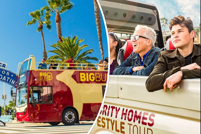LA: Celebrity Homes and Lifestyle Tour and Hop-on Hop-off Tour - Key points to know before booking