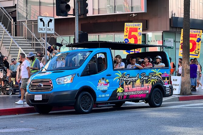 LA Half Day City Tour and 2-Hour Celebrity Homes Tour Combo - Hollywood begins with familiar movie landmarks