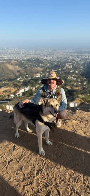 LA: Hollywood Sign Tour with Comedians, Dogs, & Epic Photos - Meeting at the Smokey the Bear sign