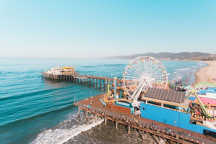 LA: Santa Monica & Venice Beach Bike Adventure - Santa Monica’s coast, pier, and elevated views