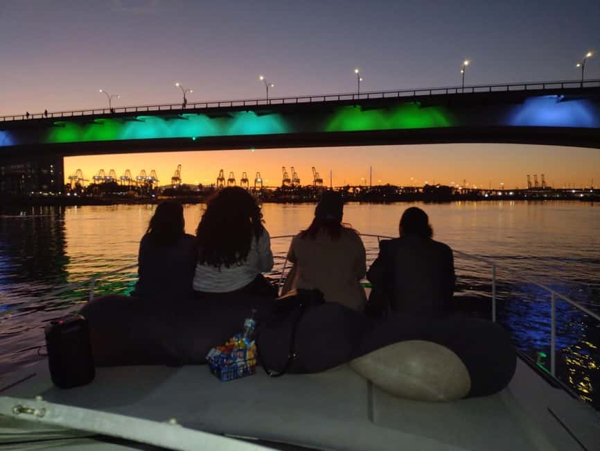 Long Beach: Private Night Yacht Cruise With City Lights - Setting out from Rainbow Harbor