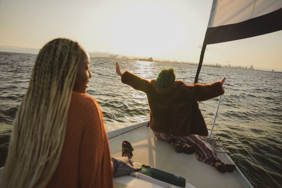 Long Beach: Private Sailboat Rental with Licensed Captain - Dolphins, seals, and the open Pacific