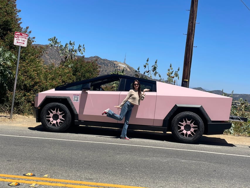 Los Angeles: 30-Minute Hollywood Sign Tesla Cyber Truck Tour - Why the Cybertruck changes the whole experience