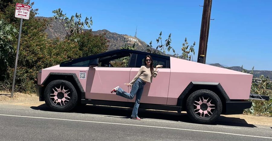 Los Angeles: 30-Minute Hollywood Sign Tesla Cyber Truck Tour - Who will enjoy this most