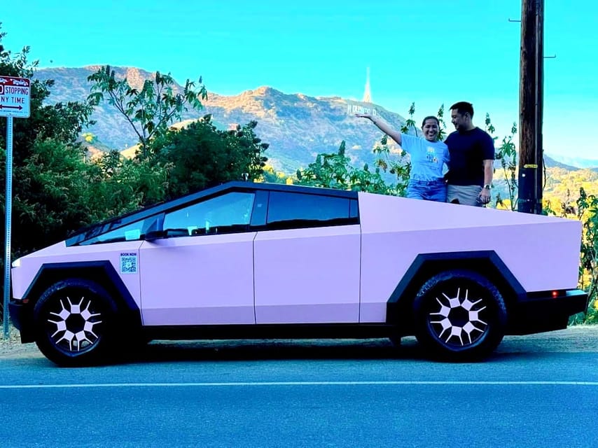 Los Angeles: 30-Minute Hollywood Sign Tesla Cyber Truck Tour - Hollywood Boulevard and the Walk of Fame