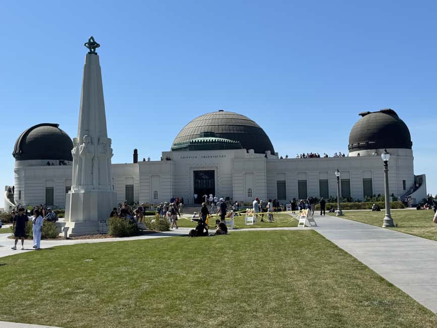 Los Angeles: 4.5-hour tour in an SUV Hollywood/Beverly Hills/G. Observatory - Key points at a glance