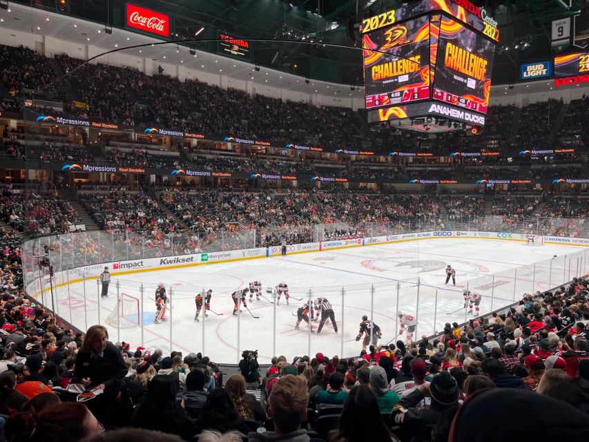 Los Angeles: Anaheim Ducks Ice Hockey Game Ticket - Is $78 good value for an NHL night?