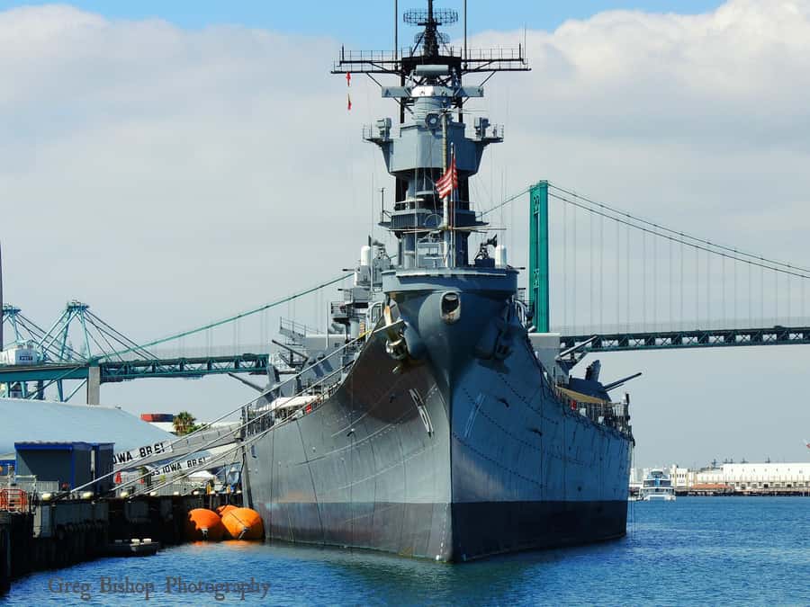Los Angeles: Battleship Iowa Museum Ticket - Boarding Battleship Iowa in San Pedro