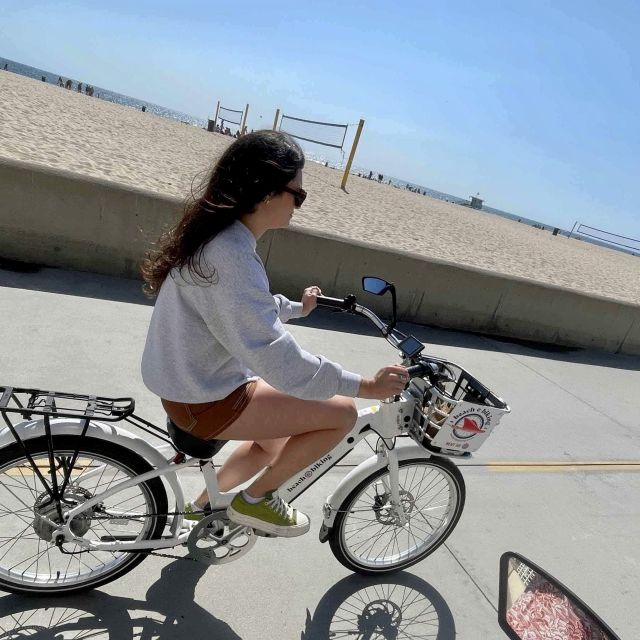 Los Angeles: Beach E-Bike Ride Redondo Beach to Santa Monica - Manhattan Beach and the Roundhouse Aquarium